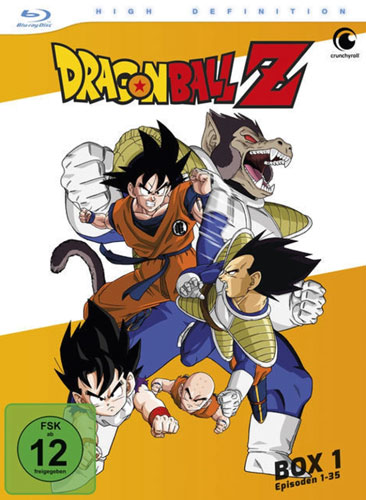 Dragonball Z - BOX 1 (BR) TV 
4Disc, Folge 1-35