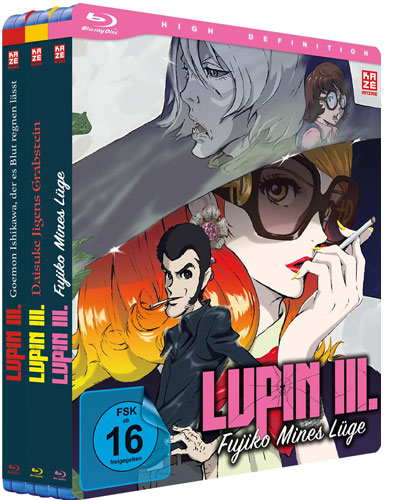 Lupin III. - Movie - Bundle 1-3 (BR) 
3 Disc