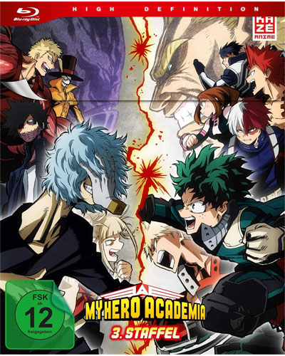 My Hero Academia - Staffel 3  GA  (BR) 5Disc 
Gesamtausgabe