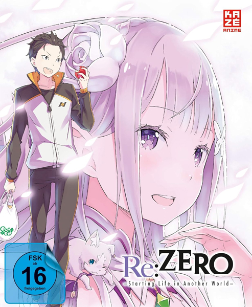 Re:ZERO - Starting Life in...  Staffel 1 (DVD) GA 
Gesamtausgabe, 5Disc