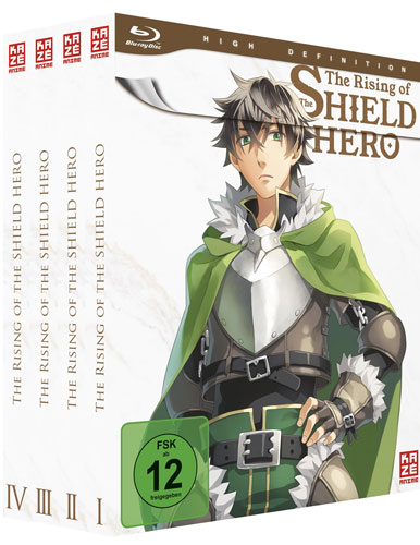 Rising of the Shield Hero - Staffel 1 (BR) GA 
Gesamtausgabe, Bundle 4 Disc