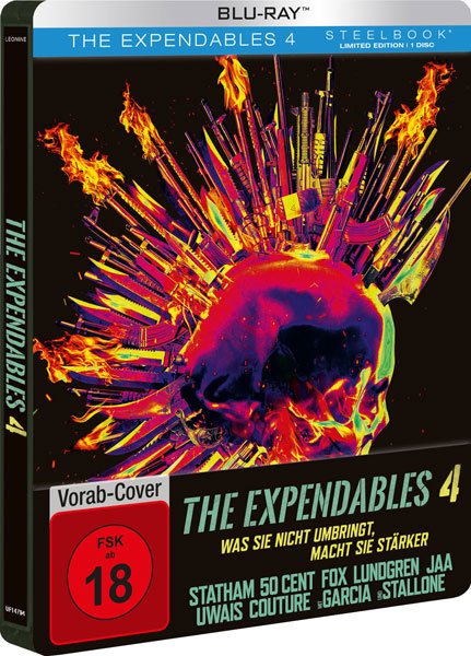 Expendables 4, The (BR) LE -Steelbook- 
Min: 103/DD5.1/WS