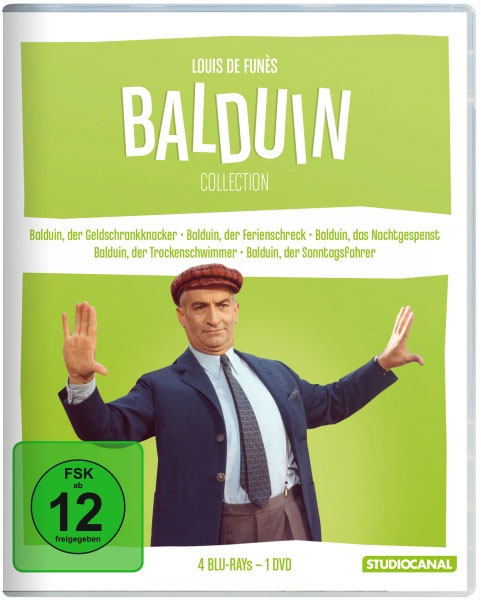 Louis de Funes - Balduin Collection (BR) 5Disc 
Min: 433/DD/VB