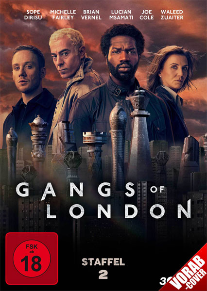 Gangs of London - Staffel 2 (DVD) 3Disc 
Min: 436/DD5.1/WS