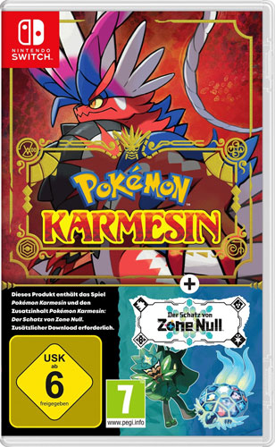 Pokemon   Karmesin + Schatz von Zone Null  SWITCH
 Erweiterung als DLC