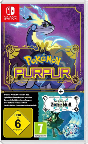 Pokemon   Purpur + Schatz von Zone Null  SWITCH
 Erweiterung als DLC
