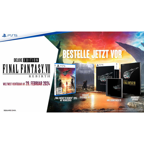 FF  VII  Rebirth  PS-5 Deluxe Edition *Ausverkauft