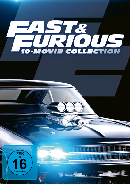 Fast & Furious 10er-Movie Collection (DVD) 
10Disc