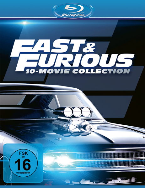 Fast & Furious 10er-Movie Collection (BR) 
10Disc