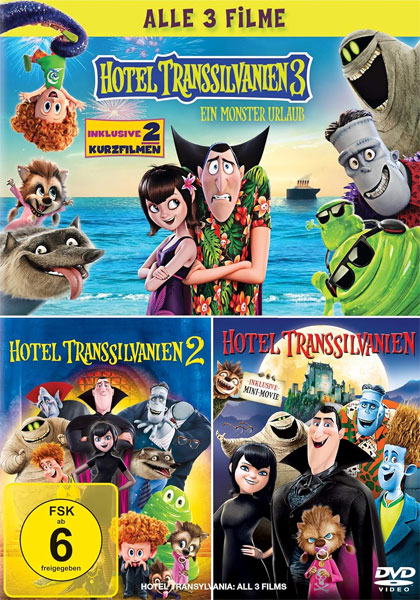 Hotel Transsilvanien 1-3 Box (DVD) 
3Disc