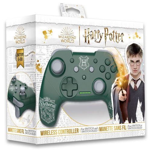 Switch Controller Harry Potter Slytherin wireless
 grün