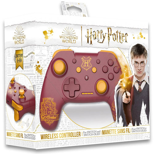 Switch Controller Harry Potter Gryffindor wireless
 red