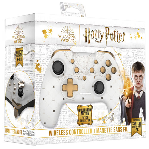 Switch Controller Harry Potter Hedwig wireless whi
 white