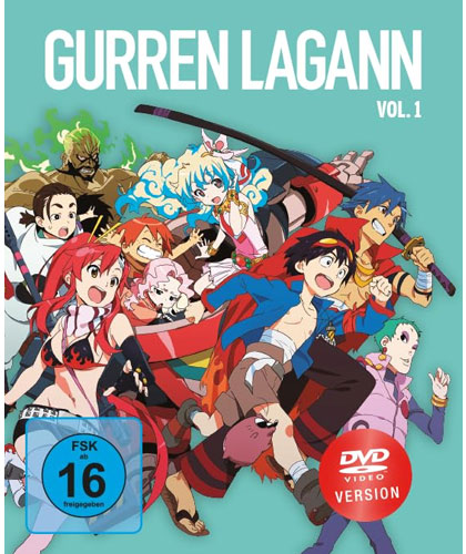 Gurren Lagann - Vol.1.1 (DVD) 
Min: 350/DD/WS 2Disc