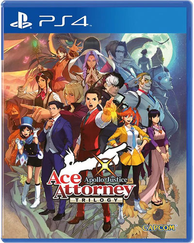 Apollo Justice Ace Attorney Trilogy  PS-4  UK mult
 3 Games in 1
