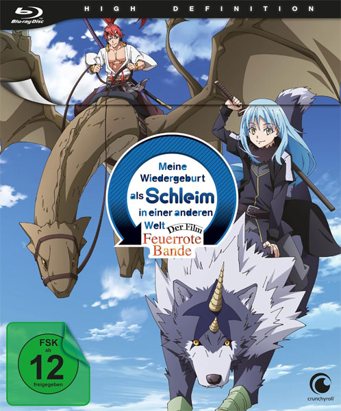 Meine Wiedergeburt als Schleim - Der Film (BR) 
Feuerrote Bande, Min: 108/DD/WS