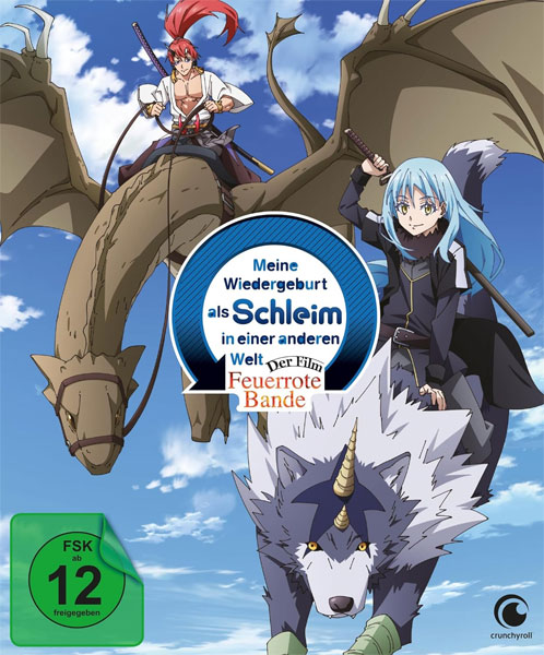 Meine Wiedergeburt als Schleim - Der Film (DVD) 
Feuerrote Bande, Min: 104/DD/WS
