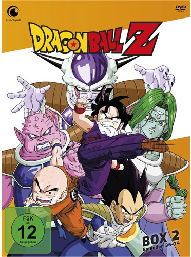Dragonball Z - BOX 2 (DVD) TV -NEU-
6Disc, Folge 36-74