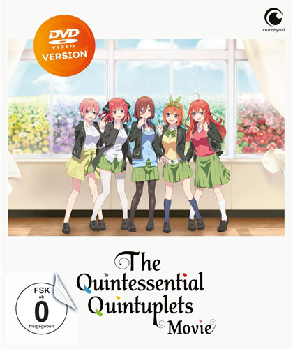 Quintessential Quintuplets, The - Der Film (DVD) 
Min: 130/DD/WS