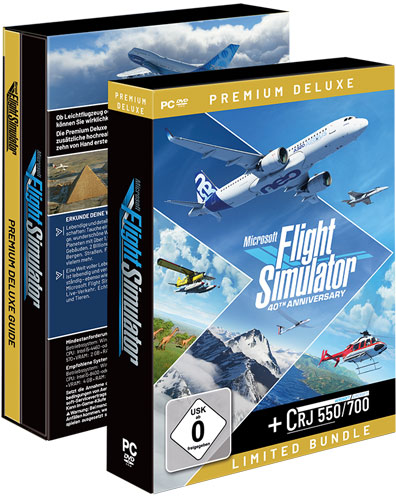 Flight Simulator 2020  PC  + CRJ 550/700 Limited
 Premium Deluxe Limited Bundle