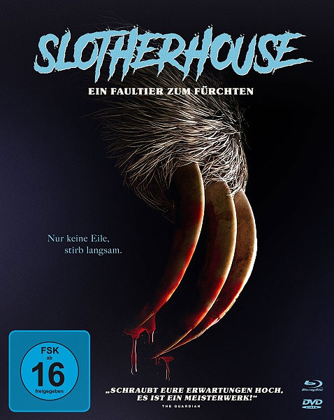 Slotherhouse - Ein Faultier zum Fürchten (BR+DVD) 
Limited Mediabook Edition