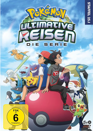 Pokemon  Reisen - Serie: Staffel 25.1 (DVD) 5Disc 
Ultimative Reisen - Die Serie: Staffel 25 - Volume 1