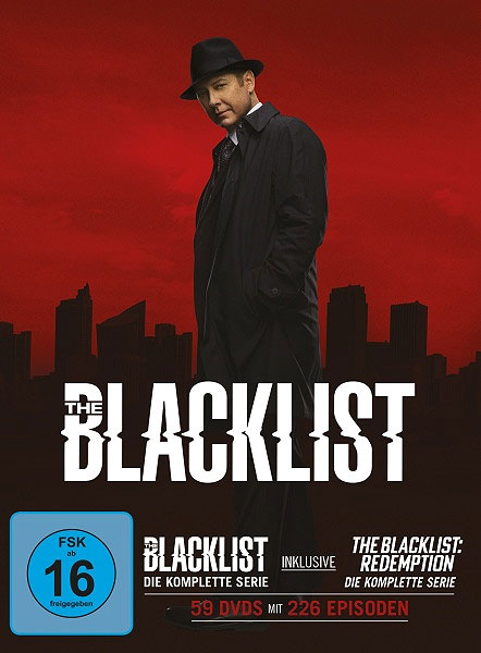 Blacklist - Komplette Serie 01-10 DVD) 
59Disc