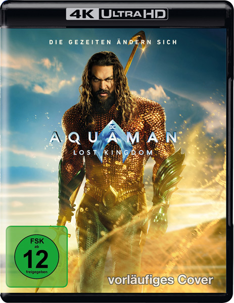 Aquaman: Lost Kingdom (UHD+BR) 4K 2Disc 
Min: 128/DD5.1/WS