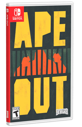 Ape Out  SWITCH  US
 Limited Run
 Variant Cover