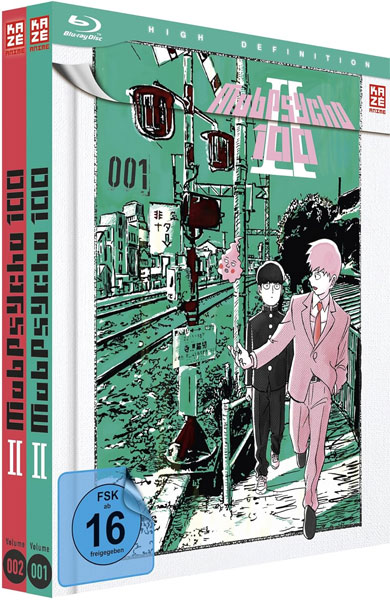 Mob Psycho 100 - Staffel 2  GA (BR) 2Disc 
Gesamtausgabe - Bundle Vol.1-2, Ep. 01-13