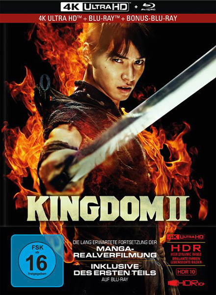 Kingdom 2 - Far and Away (UHD+BR) LCE 3Disc 
Collectors Edition im Mediabook