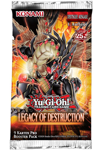 Yu Gi Oh!Booster-D-Legacy of Destruction 24-er
 Display 24-er Pack deutsch