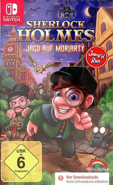 Sherlock Holmes - Jagd auf Moriarty  Switch  CIAB