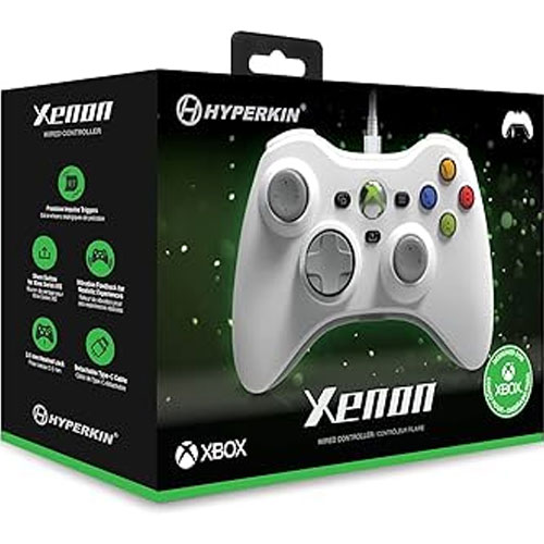 XB Controller Xenon Wired white