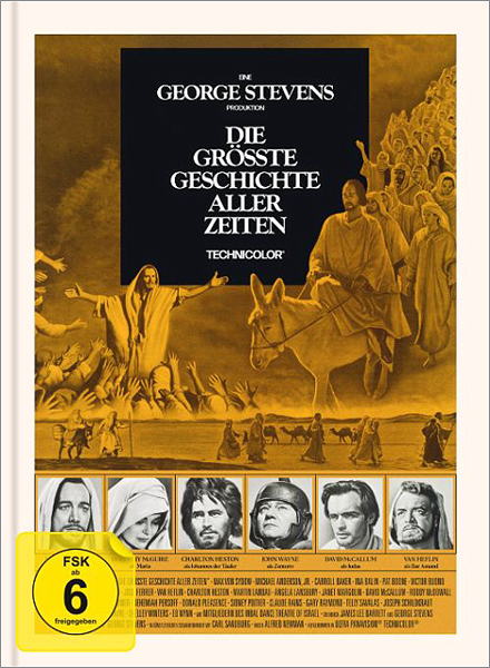 Größte Geschichte aller Zeiten (BR+DVD) LCE -MB- 
3-Disc Limited Collectors Edition im Mediabook