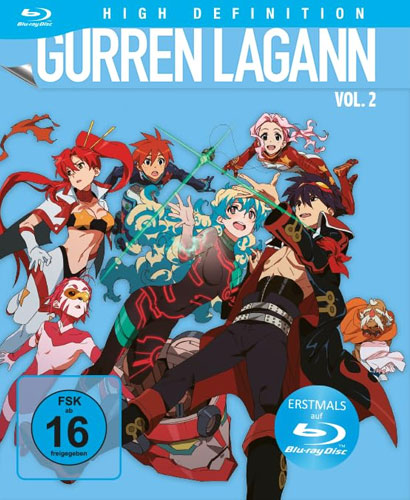 Gurren Lagann - Vol.1.2 (BR) 
Min: 325/DD/WS 2Disc