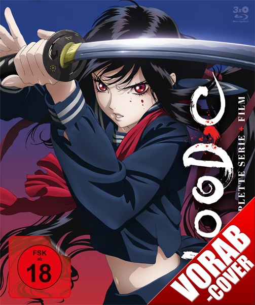 Blood C - Kompl. Serie + Film: The Last Dark (BR) 
Digipak im Schuber, 3Disc