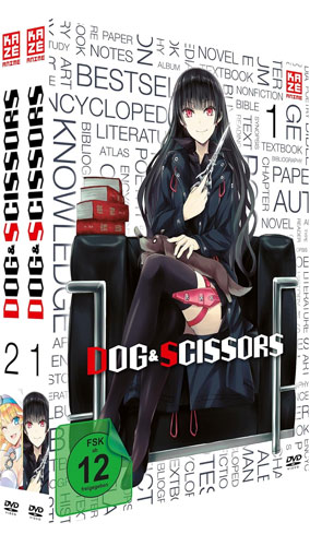 Dog & Scissors - GA 1&2 (DVD) 2Disc 
Gesamtausgabe, Bundel Vol. 1&2, Ep. 01-12