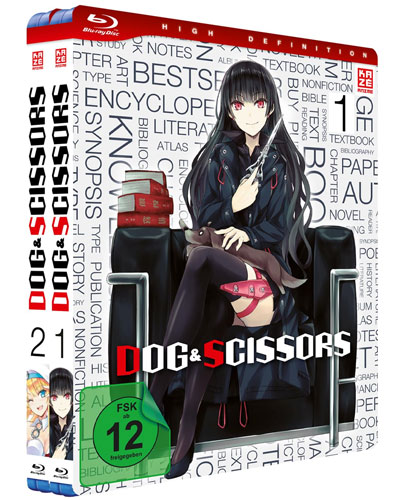 Dog & Scissors - GA 1&2 (BR) 2Disc 
Gesamtausgabe, Bundel Vol. 1&2, Ep. 01-12