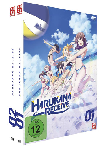 Harukana Receive - GA 1&2 (DVD) 2Disc 
Gesamtausgabe, Bundel Vol. 1&2, Ep. 01-12