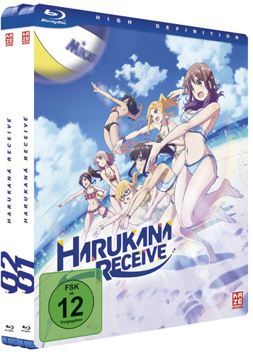 Harukana Receive - GA 1&2 (BR) 2Disc 
Gesamtausgabe, Bundel Vol. 1&2, Ep. 01-12