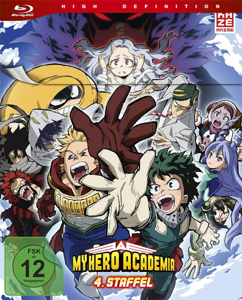 My Hero Academia - Staffel 4  GA  (BR) 5Disc 
Gesamtausgabe, Ep. 64-88