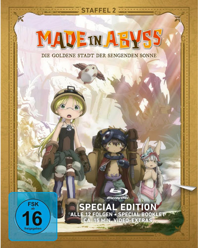 Made in Abyss - Staffel 2 Komplettbox (BR) 2Disc 
Min: 311/DD5.1/WS Special Edition