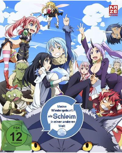 Meine Wiedergeburt als Schleim..  Staffel 1 (DVD) 
Gesamtausgabe, 4Disc, Ep. 01-24