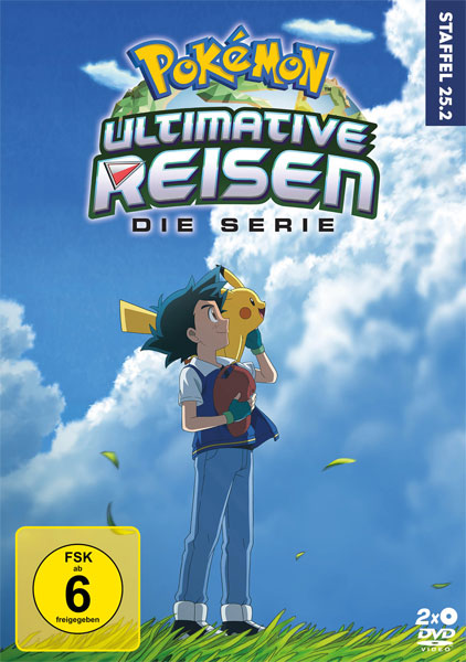 Pokemon  Reisen - Serie: Staffel 25.2 (DVD) 2Disc 
Ultimative Reisen - Die Serie: Staffel 25 - Volume 2