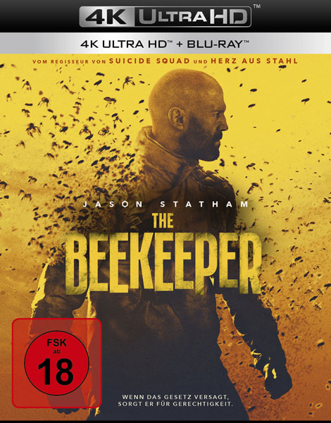 Beekeeper, The (UHD+BR) 4K 2 Disc
Min: 105/DD5.1/WS
