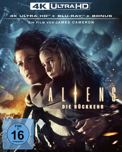 Alien 2 - Die Rückkehr (UHD+BR) 4K 3Disc 
Min: 163/DD5.1/WS Aliens