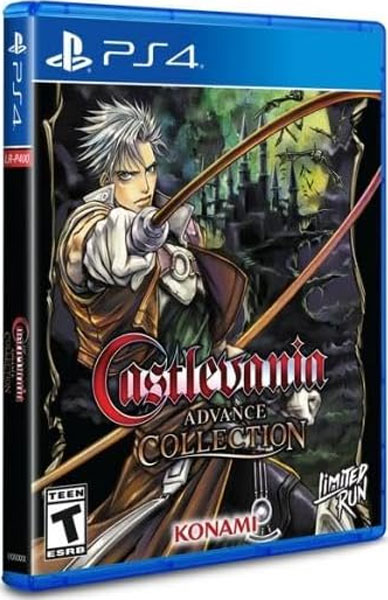Castlevania Advance Coll.  PS-4  US Aria Cover
 Limited Run Aria of Sorrow Cover