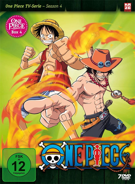 One Piece BOX #4 (DVD)  TV-Serie 
7Disc, Ep.: 93-130, Neuauflage