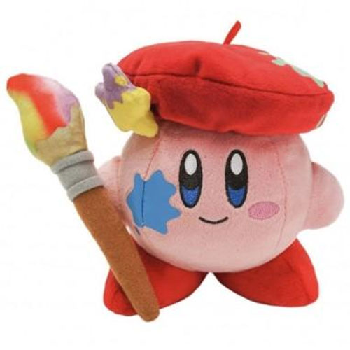 Merc Nintendo Plüsch Kirby Künstler 13cm